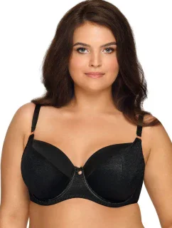 Vyztužená dámská podprsenka AV 1920 BLACK