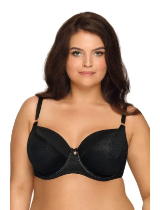 Vyztužená dámská podprsenka AV 1920 BLACK Vyztužená dámská podprsenka AV 1920 BLACK