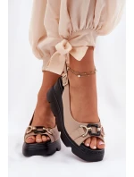 Bota na klínech  model 212134 Step in style