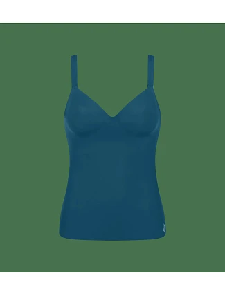 sloggi ZERO Feel 2.0 THE UP Bra Shirt - Smoky Blue - SLOGGI Smoky Blue - SLOGGI sloggi ZERO Feel 2.0 THE UP Bra Shirt - Smoky Blue - SLOGGI Smoky Blue - SLOGGI