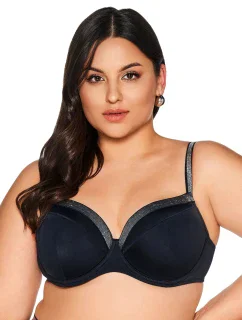 Horní díl plavek 224 black plus - AVA