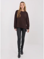 RV BL mikina A1063.96 tmavě hnědá