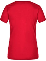 Daiber JN 972 Dámské vypasované tričko s výstřihem do V 02.0972 red Daiber JN 972 Dámské vypasované tričko s výstřihem do V 02.0972 red