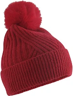 Beechfield B 529 Pletená čepice s bambulí "Snow Luxe" 53.0529 classic red Beechfield B 529 Pletená čepice s bambulí "Snow Luxe" 53.0529 classic red