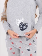 Pyžamo DU PI FP 009.84 šedé