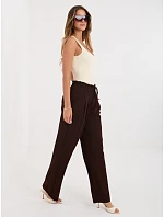 Tepláky RV DR A1292.31 tmavě hnědé