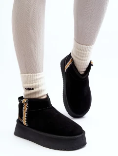 Platforma Sněhule S černým Vzorem Udra