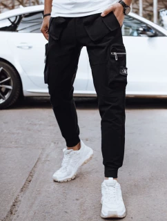 Pánské bojové kalhoty černé FashionStreet UX4299