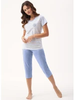 Pyžamo Luna 696 cr/r 3XL L24 dámské