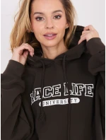 WT BL mikina A1066.53 tmavě hnědá WT BL mikina A1066.53 tmavě hnědá