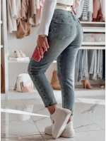 Dámské džínové kalhoty regular fit LOVANCIO blue FashionStreet UY2456