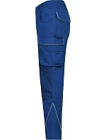 Daiber JN 878 (42-60) Pracovní kalhoty - Solid 02.878M dark royal