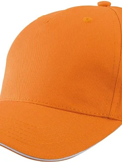 Daiber MB 6526 5 panelová sandwich kšiltovka 03.6526 orange/white