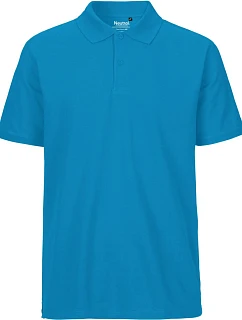Neutral O 20080 Pánské piqué polo z bio bavlny 77.2080 sapphire