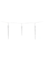 LED SVĚTLA VENKOVNÍ 72 VEDL TEPLÁ BÍLÁ ČASOVAČ