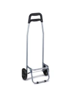 VOZÍK NA KOLEČKÁCH NA NÁKUPNÍ TAŠKY S RÁMEM 25L ŠEDÝ VOZÍK NA KOLEČKÁCH NA NÁKUPNÍ TAŠKY S RÁMEM 25L ŠEDÝ