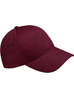 Beechfield B 15 5 panelová kšiltovka "Ultimate" 53.0015 burgundy