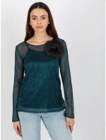 Dámská halenka a top LK KMPL 506635.54P námořní - FPrice Dámská halenka a top LK KMPL 506635.54P námořní - FPrice