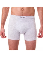 Pánské boxerky SPORT BOXER Světle šedé - BELLINDA Pánské boxerky SPORT BOXER Světle šedé - BELLINDA