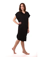 dámské vaflové pončo Saimaa s kapucí Black Beauty dámské vaflové pončo Saimaa s kapucí Black Beauty