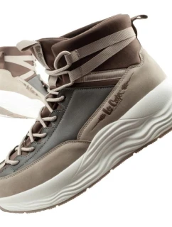 Lee Cooper dámské sportovní boty tenisky módní pohodlné za kotník béžové dámské