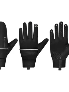 Spokey Skill M XL BK cyklistické rukavice 941116