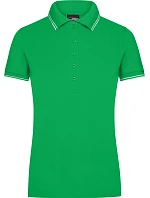 Daiber JN 985 Dámské piqué polo 02.0985 fern green/white