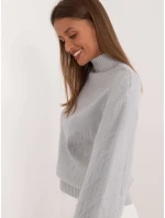 Jumper AT SW 2339.54 světle šedý