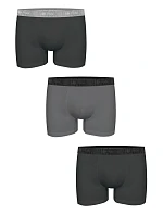 Pánské boxerky John Frank JF3BBLK03 3PACK 