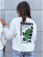 Dámská mikina HEARTBEAT bílá FashionStreet BY1214