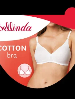 Nevyztužená bavlněná podprsenka COTTON BRA - BELLINDA - tělová
