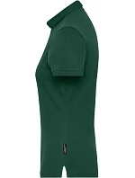 Daiber JN 1805 Dámské pracovní elastické bio polo - Solid 02.1805 dark green