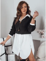 Dámský svetr MINSTRAL černý FashionStreet MY1613