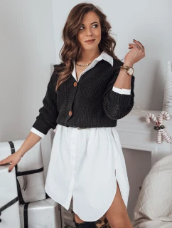 Dámský svetr MINSTRAL černý FashionStreet MY1613