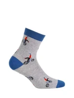 Chlapecké vzorované ponožky Wola W44.P01 U44.P01 33-38