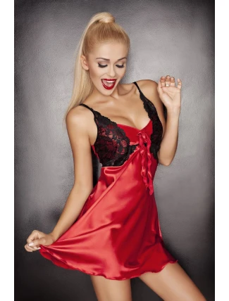 Dámská košilka Liwia red - DKAREN Dámská košilka Liwia red - DKAREN