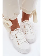 Platformové tenisky Lee Cooper LCW-26-44-4482 Bílé