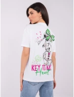 Tričko D12022AH02645Y bílé