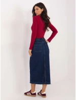 Sukně D80030BI50248D300 tmavě modrá Sukně D80030BI50248D300 tmavě modrá