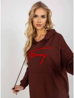 Mikina VI BL 335.25X tmavě hnědá Mikina VI BL 335.25X tmavě hnědá