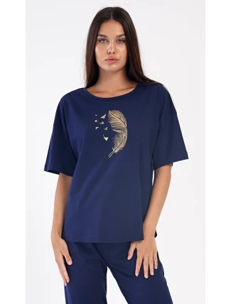 Dámské pyžamo kapri Pírko