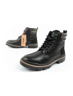 Wrangler Nevada pánské boty sobolí boty boty elegantní módní šněrovací černé