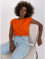 Tričko RV TS 4833.93P tmavě oranžové