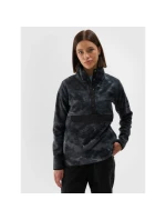 Dámský oversize fleece se stojáčkem 4F 4FWAW24TFLEF298-90A