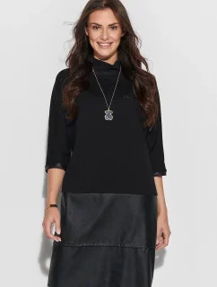 Denní šaty NU 318 černé - Numinou