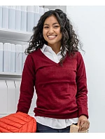 Daiber JN 658 Dámský svetr s výstřihem do V 02.0658 camel Daiber JN 658 Dámský svetr s výstřihem do V 02.0658 camel