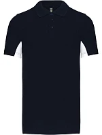 Kariban K 232 2-barevné piqué polo "Flag" 20.K232 navy/white