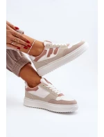 Dámské nízké tenisky béžové Regines