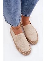 Dámské espadrilles na platformě s pletením Lee Cooper LCW-26-31-4332 béžové