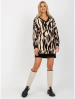 TU 8189 2.07 černá a béžová TU 8189 2.07 černá a béžová